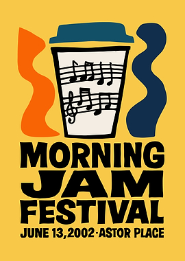 Morning Jam NYC Jazz Festival Poster
