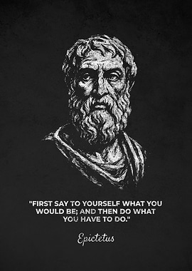 Epictetus What To Do Quotes Portrait