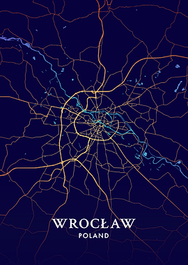 Wroclaw City Map