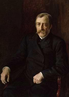 Portrait of a gentleman in suit