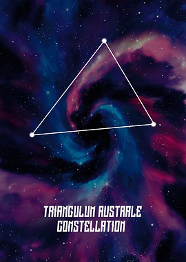 Triangulum Australe Constellation Art