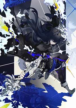 Anime Character with Wolf Ears