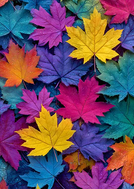 Colorful Maple Leaves