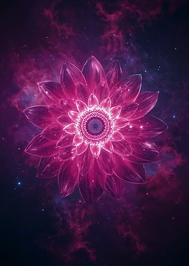 Cosmic Pink Flower