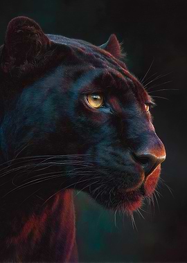Black Panther Portrait