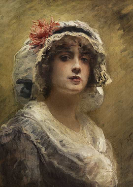 Portrait of a Woman with Bonnet