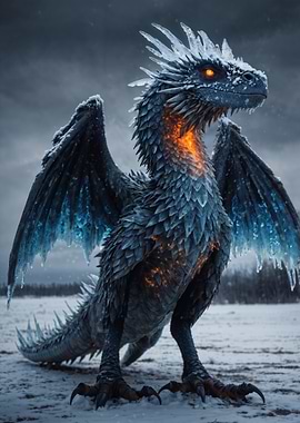 Frostfire Dragon – The Guardian of Ice and Flame