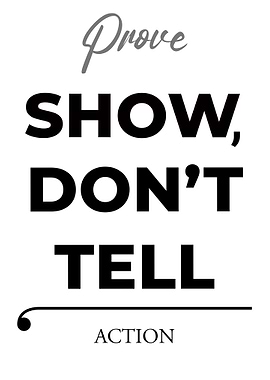 Show, Don't Tell - Action – Light Edition