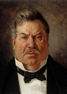 Portrait of a Man with Moustache