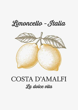 Limoncello - Italia, Costa D'Amalfi