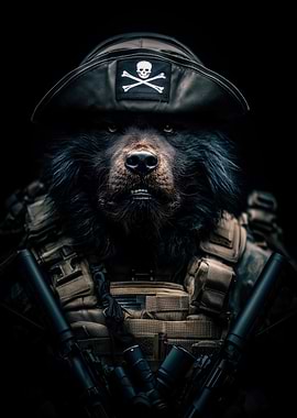 Bear Pirate Soldier