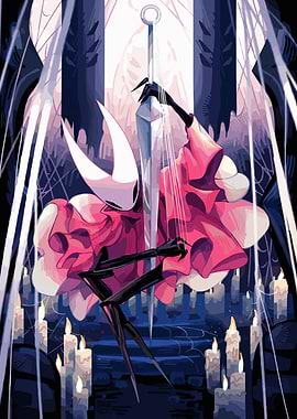 Hornet from Hollow Knight fanart