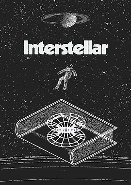 Interstellar Movie Poster Art
