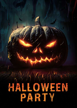 Halloween Party Pumpkin