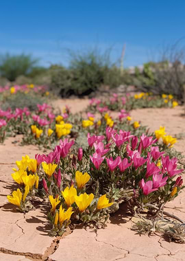 Desert Flowers in Bloom