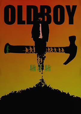 Oldboy Movie Poster Art