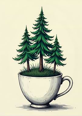 Trees in a Cup