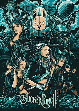 Sucker Punch Movie Poster Art