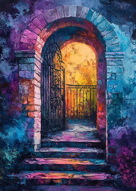 Open Gate Painting