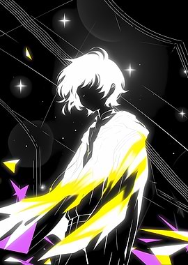 Abstract Figure with Geometric Shapes