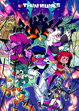 Twin Tunes: Colorful Character Grouping