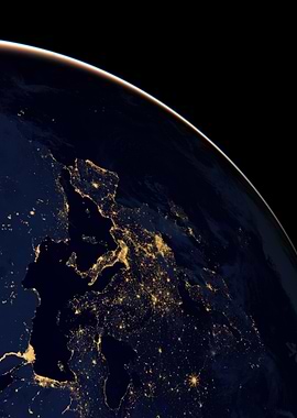 Earth at Night: Europe and Africa