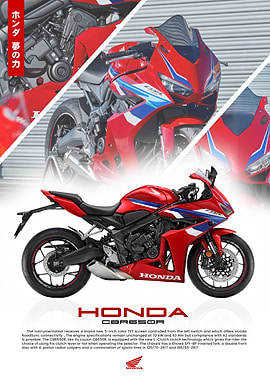 Honda CBR650R Motorcycle