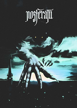 Nosferatu: A Dark and Ominous Scene