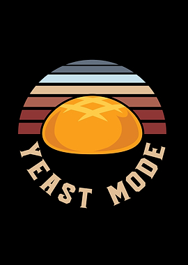 Yeast Mode Bread Retro Design