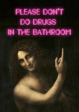 No Drugs Bathroom
