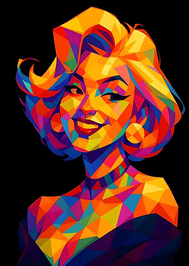 WPAP Geometric Portrait