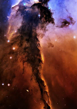 Dramatic Nebula in Space