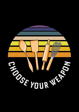 Choose Your Weapon: Baking Tools Graphic