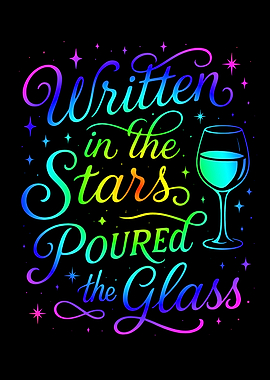 Written in the Stars, Poured Glass