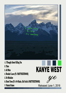Kanye West - ye Album Cover