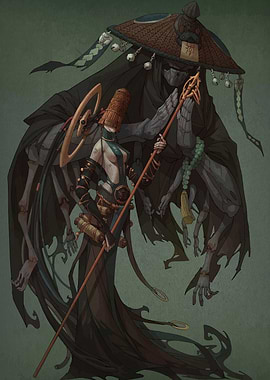 Mystical Figures in Dark Fantasy Art