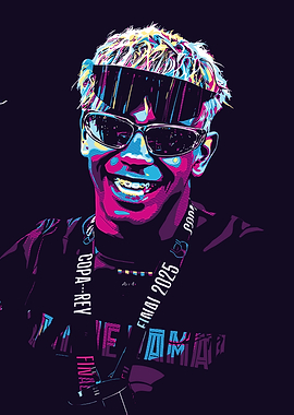 Lamine Yamal 80s Retro