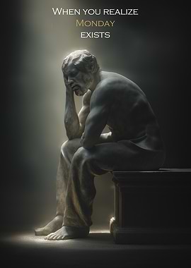 Monday Realization Statue
