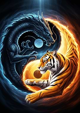 Dragon Tiger Yin Yang