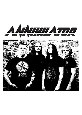 Band Black and White Portrait