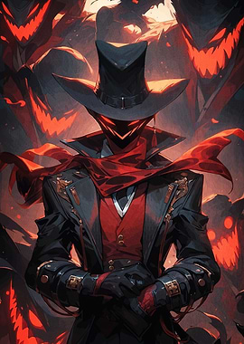 Sinister Gentleman Shadowy Figures