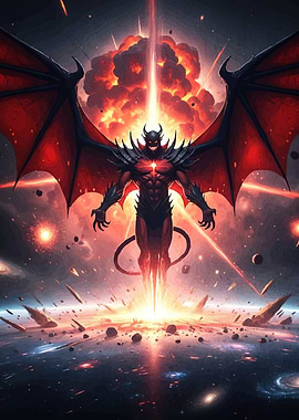 Devil Wings Explosion