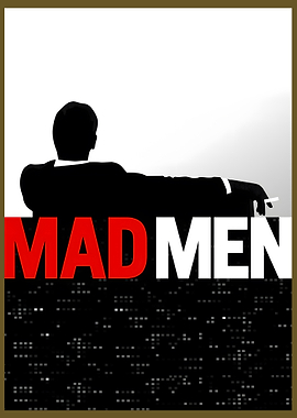 Mad Men Poster Silhouette