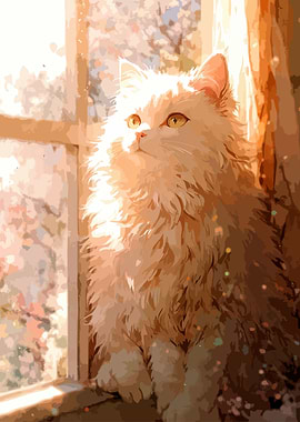 Cat by the Window