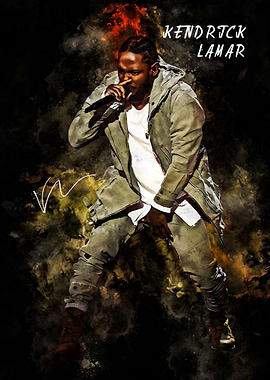 Kendrick Lamar Performing Art