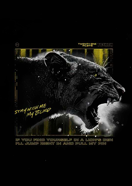 Twenty One Pilots Lion Art