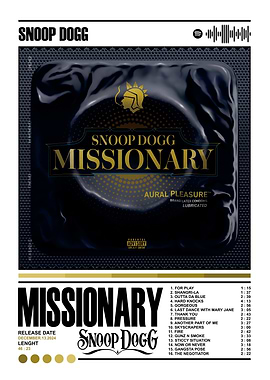 Snoop Dogg Missionary Album Cover