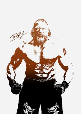 Brock Lesnar Illustration