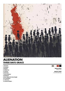 Three Days Grace Alienation Album