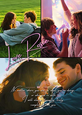 Love, Rosie Paint Effect movie poster